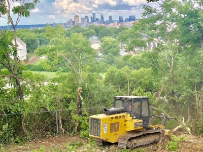 image of mulching machine for Midstate Land Clearing and Forestry Mulching LLC